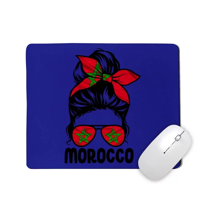 Morocco Flag Moroccan Soccer / Football Gift Mousepad