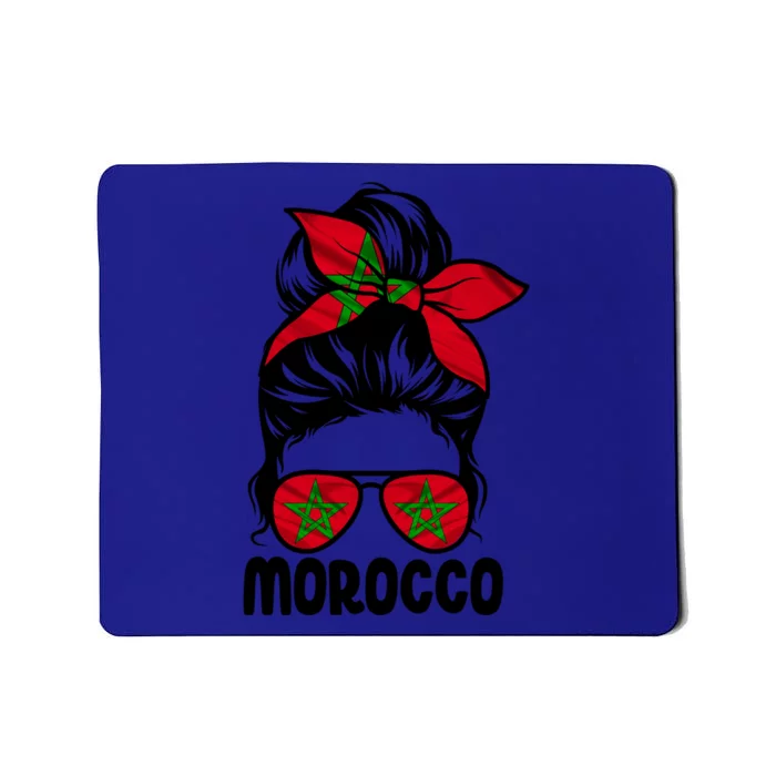 Morocco Flag Moroccan Soccer / Football Gift Mousepad