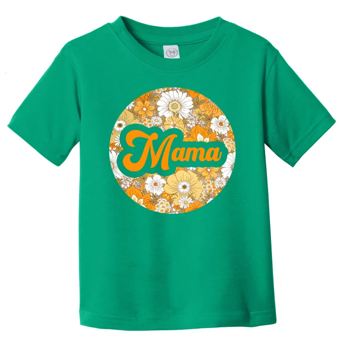 Mama Floral Mother's Day Gift Toddler T-Shirt