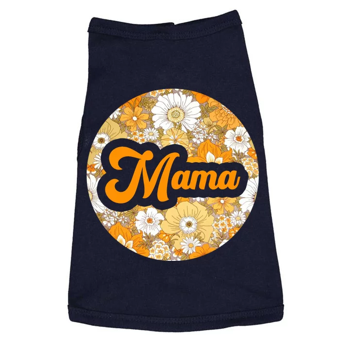 Mama Floral Mother's Day Gift Doggie Tank