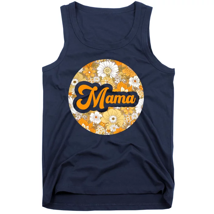 Mama Floral Mother's Day Gift Tank Top