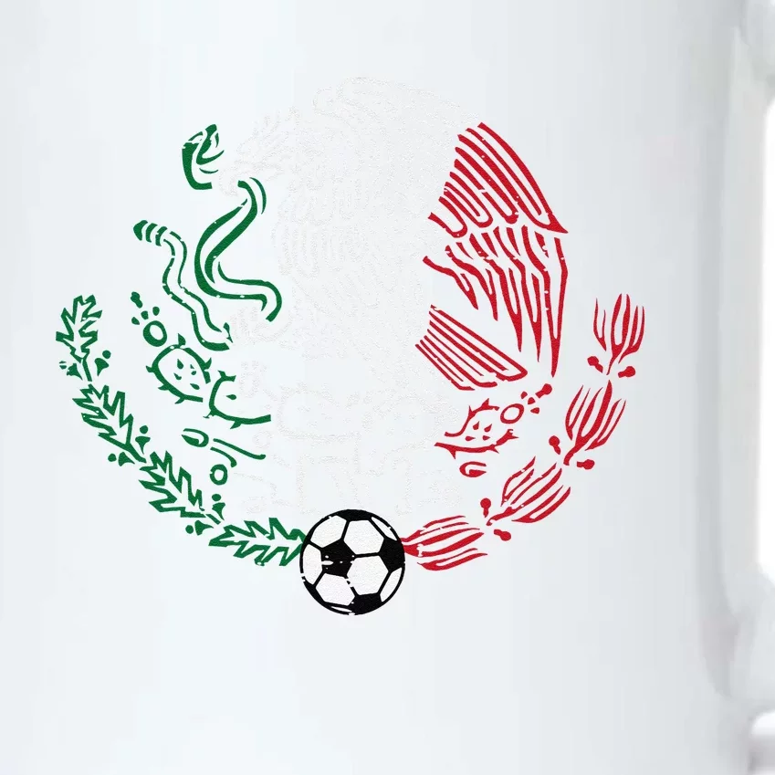 Mexico Flag Mexican Eagle Soccer Black Color Changing Mug