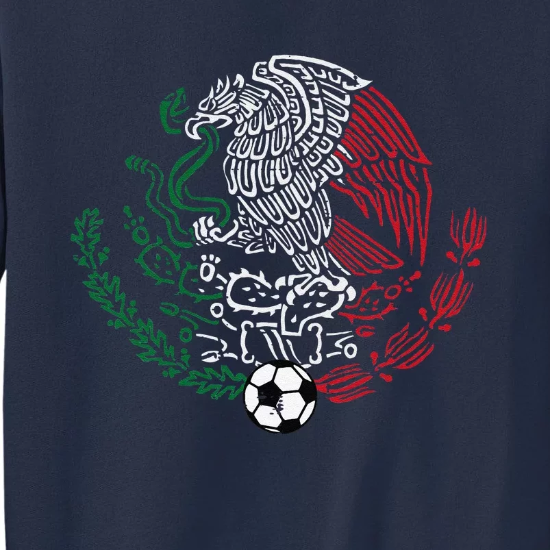 Mexico Flag Mexican Eagle Soccer Sweatshirt