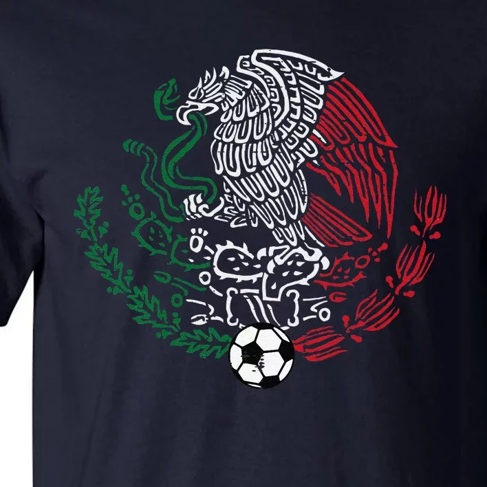 Mexico Flag Mexican Eagle Soccer Tall T-Shirt