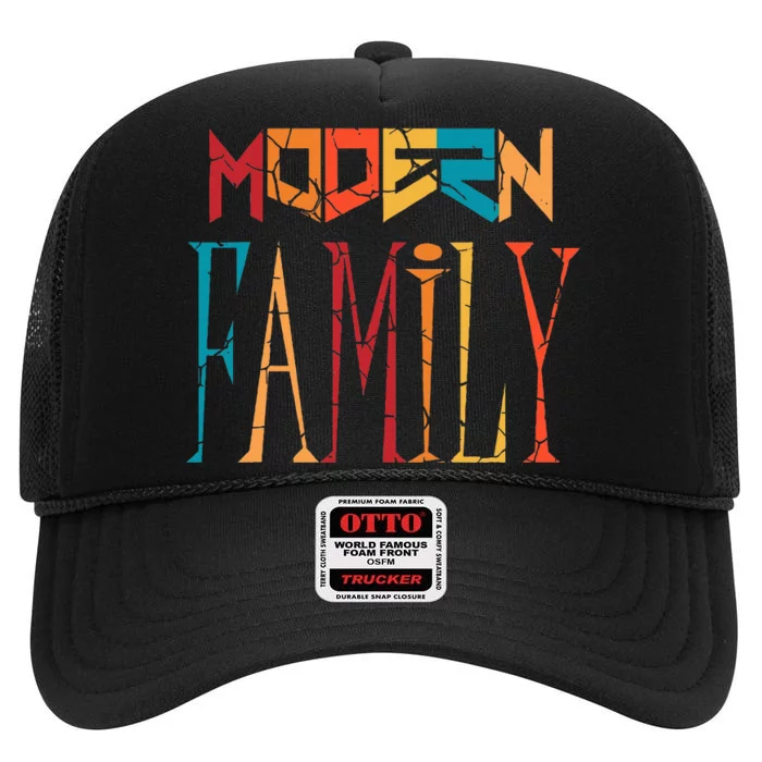 Modern Family High Crown Mesh Trucker Hat