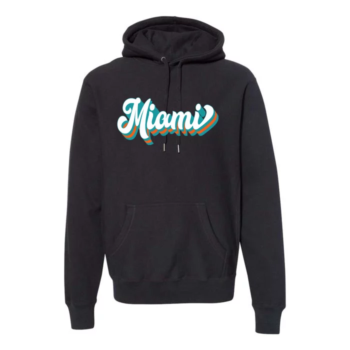 Miami Football Premium Hoodie