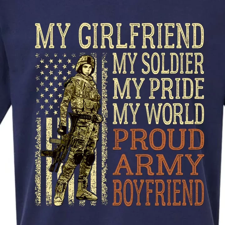 My Friend My Soldier Hero Proud Army Friend Military Cool Gift Sueded Cloud Jersey T-Shirt