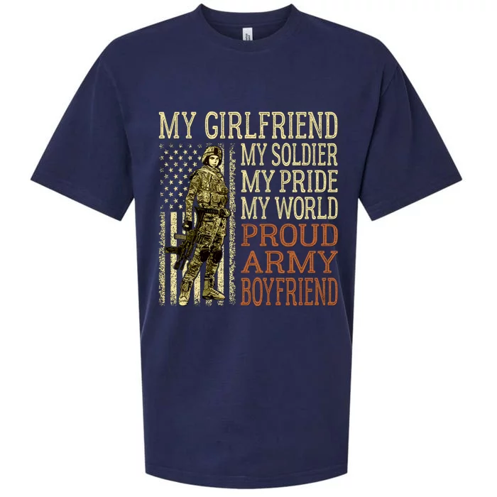 My Friend My Soldier Hero Proud Army Friend Military Cool Gift Sueded Cloud Jersey T-Shirt