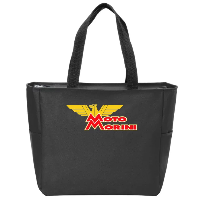 Motos Funny Morinimm Zip Tote Bag