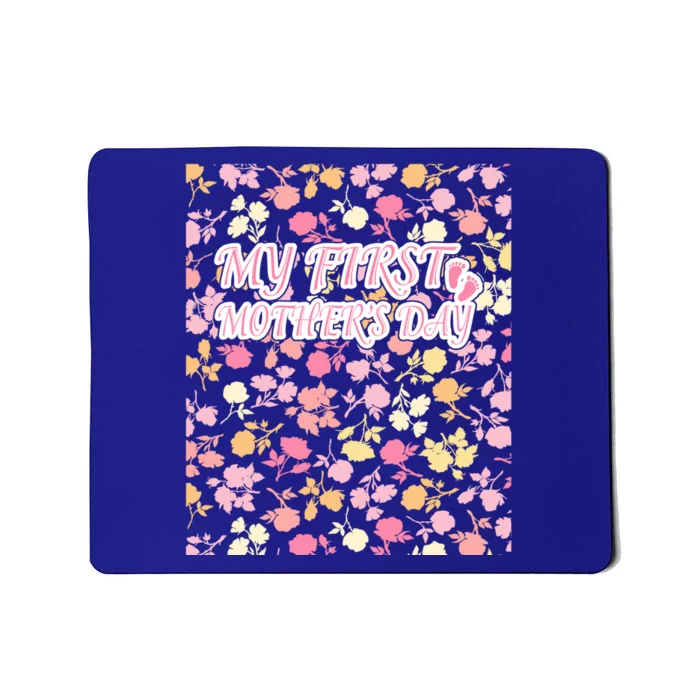 My First Mothers Day Pregnancy Announcet Mom To Be Gift Mousepad