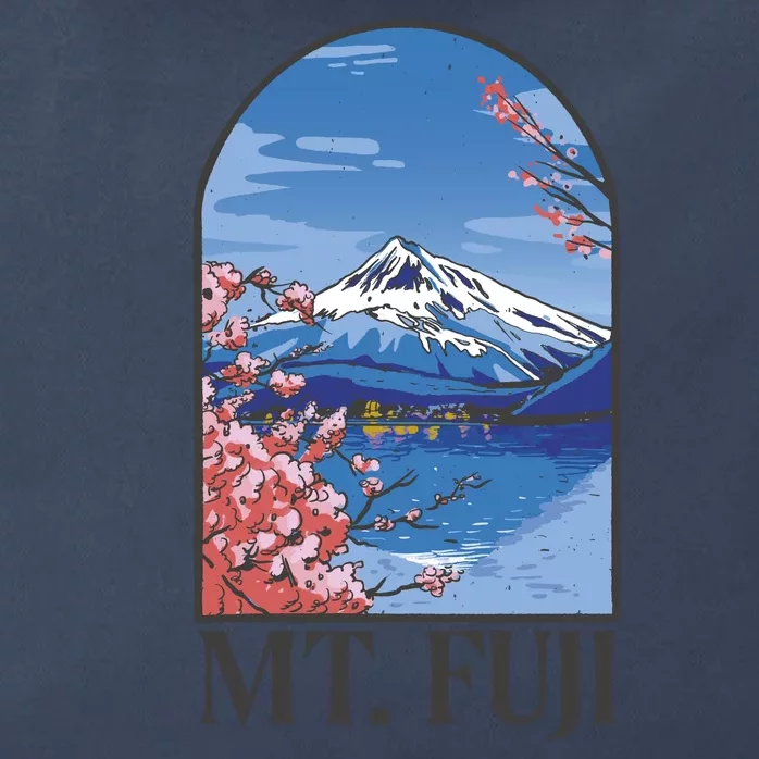 Mt. Fuji Zip Tote Bag