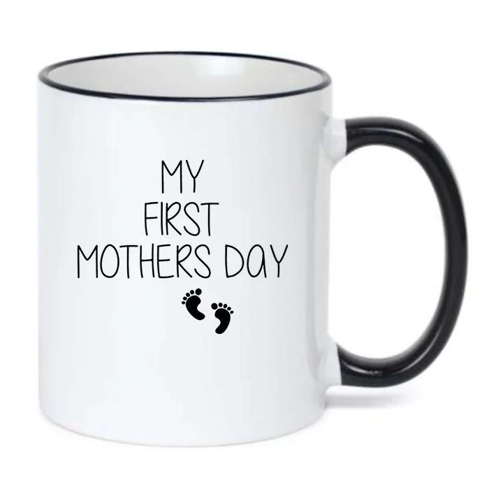 My First Mothers Day Black Color Changing Mug