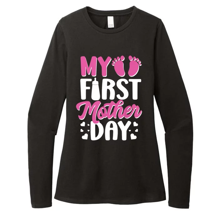 My First Mothers Day Womens CVC Long Sleeve Shirt