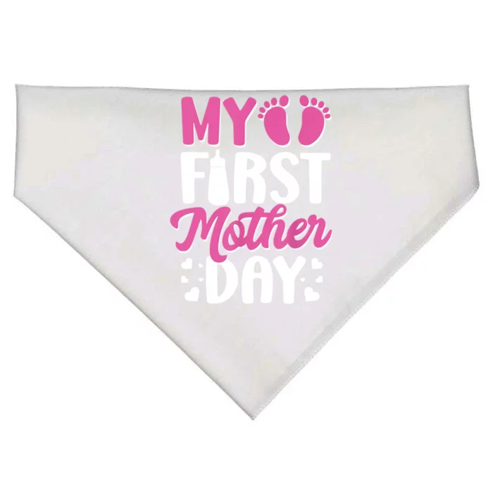 My First Mothers Day USA-Made Doggie Bandana