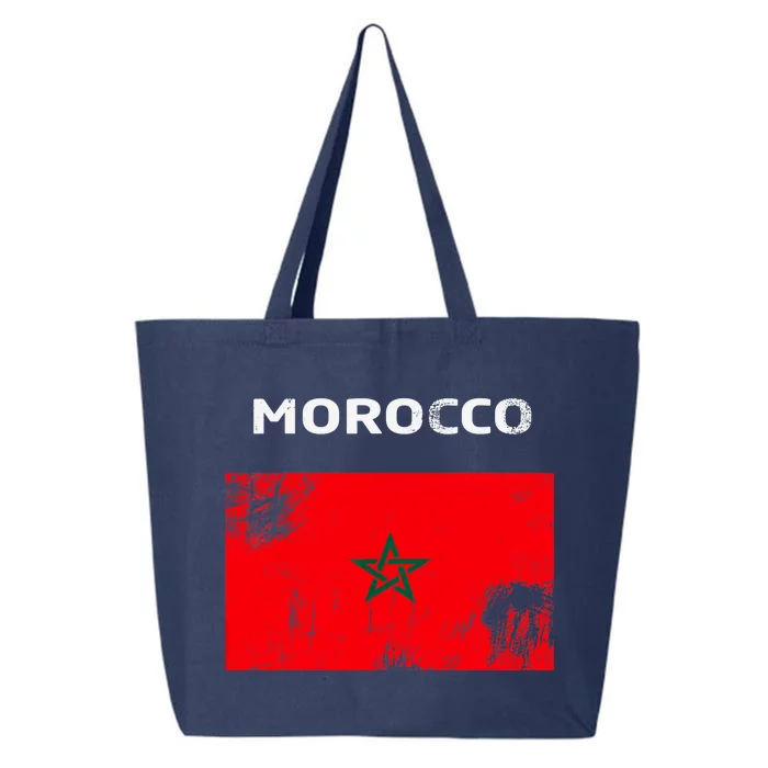 Morocco Flag 25L Jumbo Tote