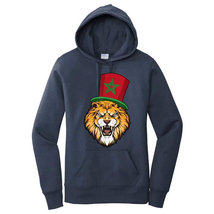 Morocco Flag Moroccan Soccer Supporter For Men Women Women's Pullover Hoodie