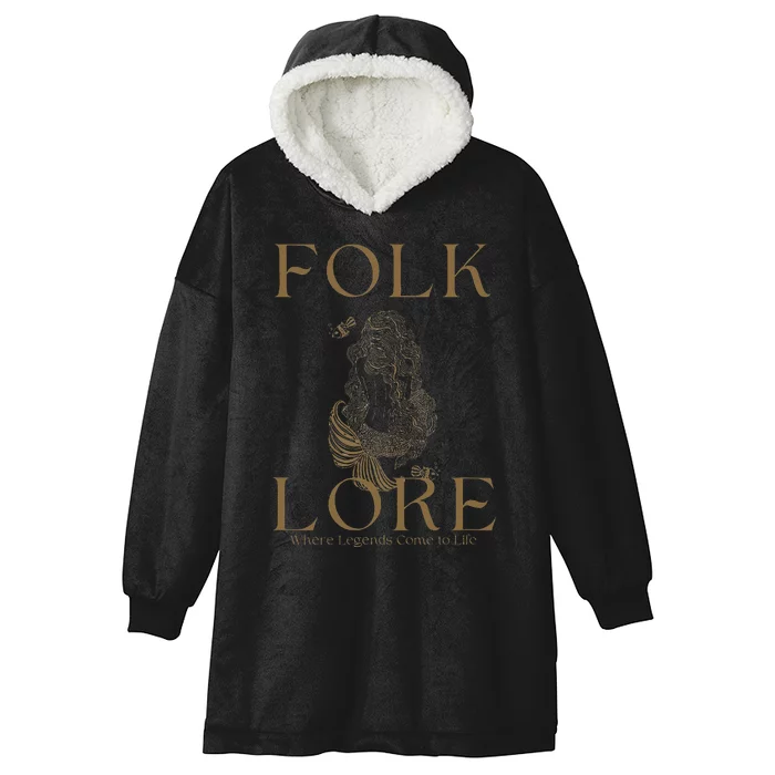 Mermaid Folklore Hooded Wearable Blanket