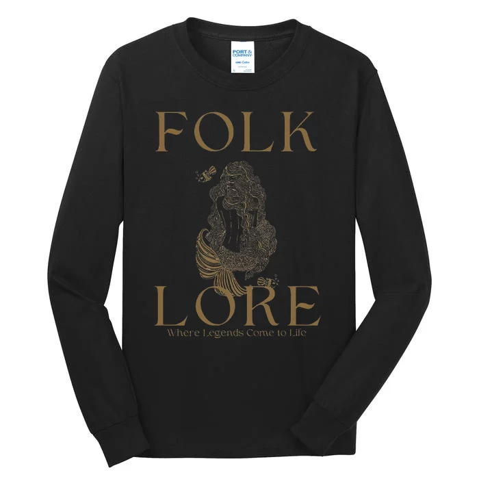 Mermaid Folklore Tall Long Sleeve T-Shirt