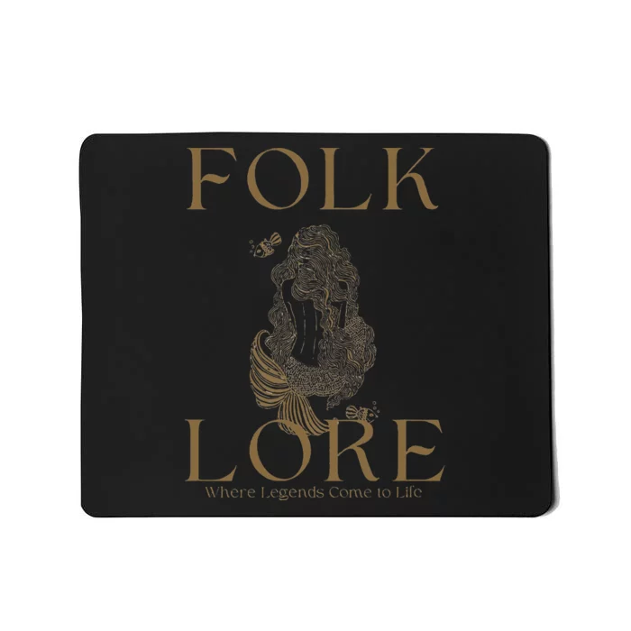 Mermaid Folklore Mousepad