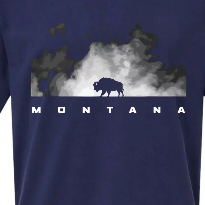 Montana Funny Sueded Cloud Jersey T-Shirt