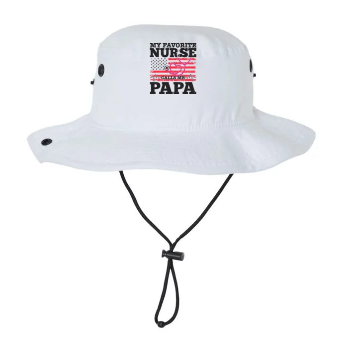 My Favorite Nurse Calls Me Papa Legacy Cool Fit Booney Bucket Hat