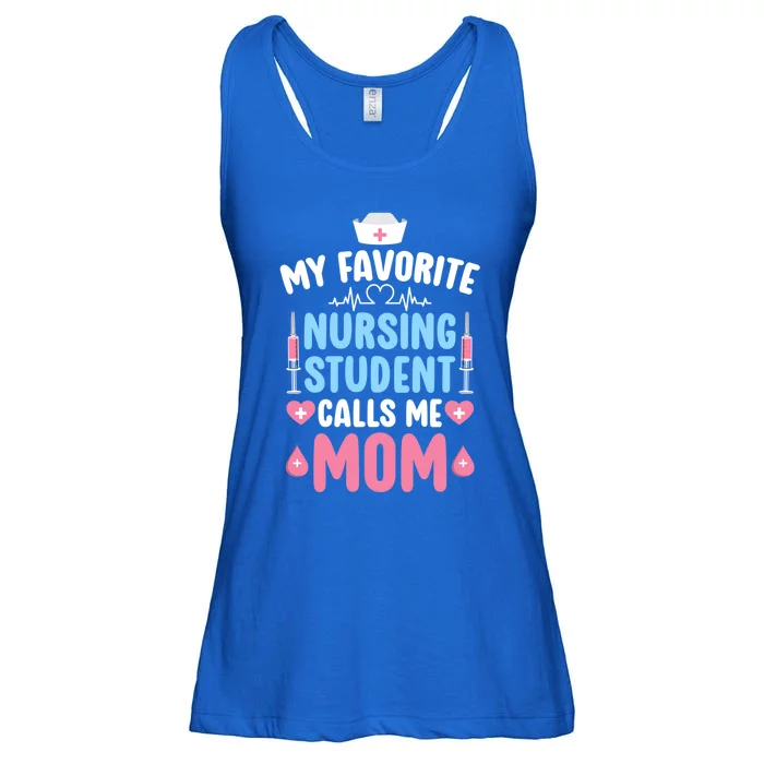 My Favorite Nursing Student Mom Future Nurse Mom Gift Ladies Essential Flowy Tank