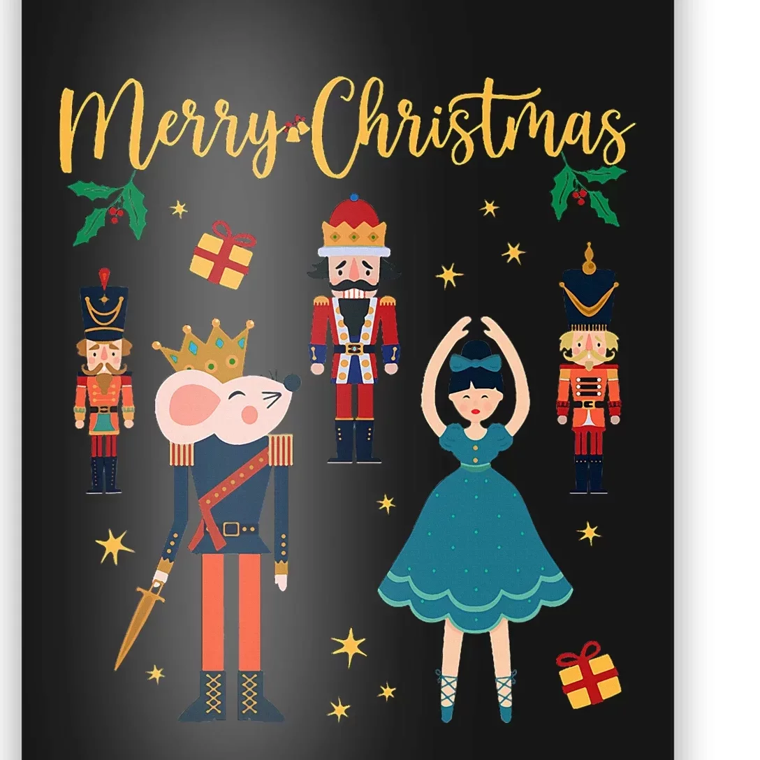 Matching Family Nutcracker Ballet Pajama Christmas Clara Poster