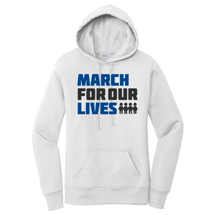 March For Our Lives Stop Guns Gun Control Vintage Women's Pullover Hoodie