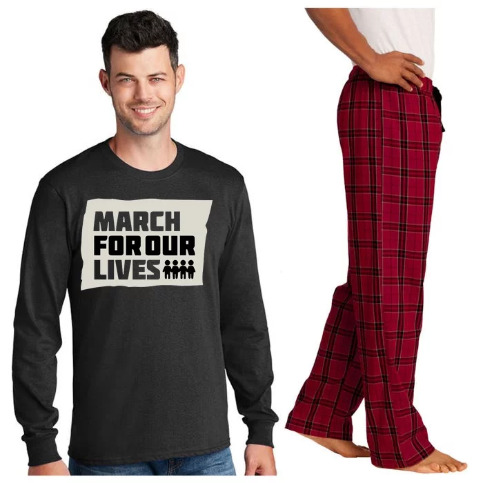 March For Our Lives Long Sleeve Pajama Set