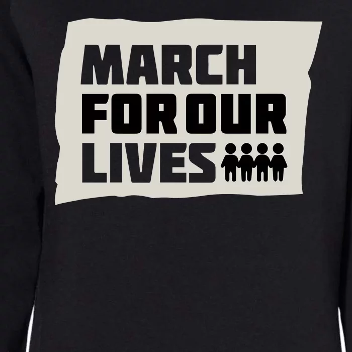 March For Our Lives Womens California Wash Sweatshirt