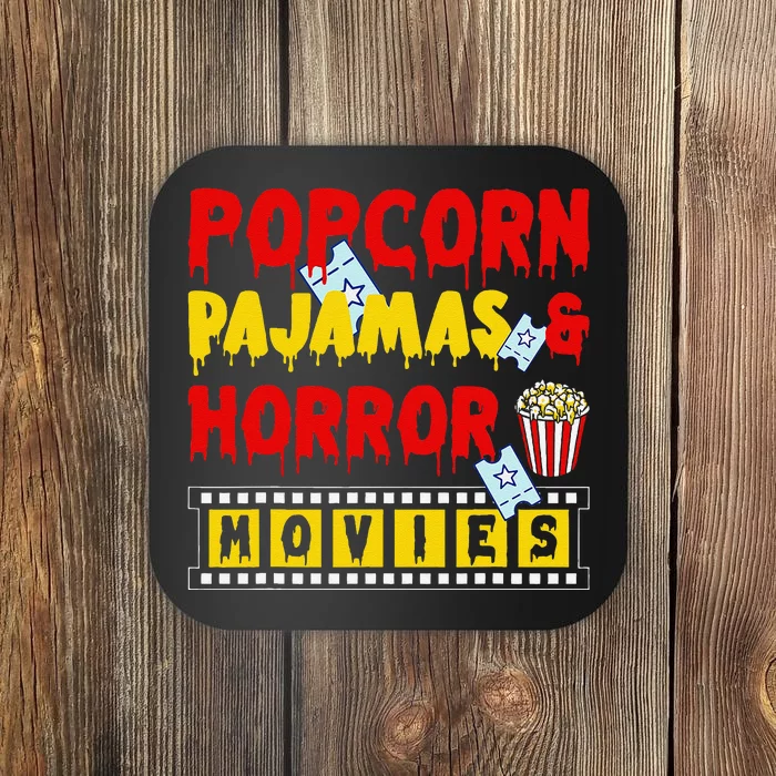 Movie Fan Popcorn Lover Coaster