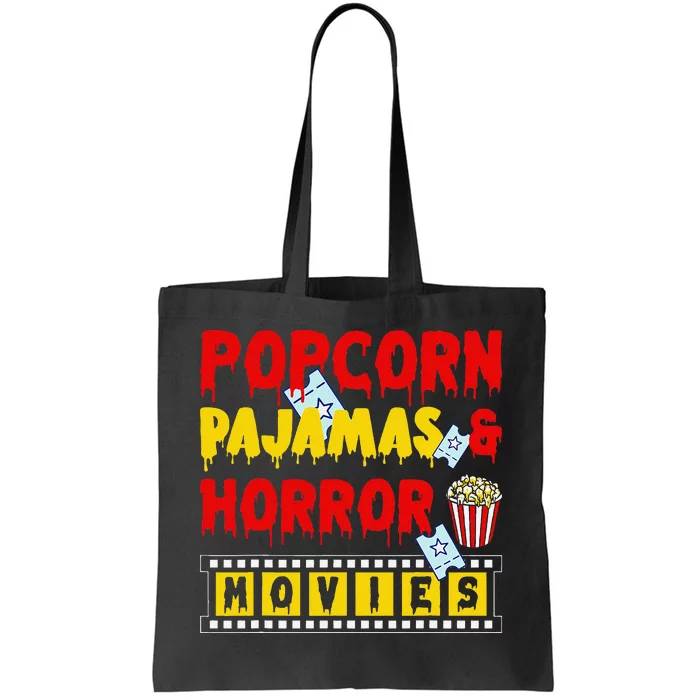 Movie Fan Popcorn Lover Tote Bag