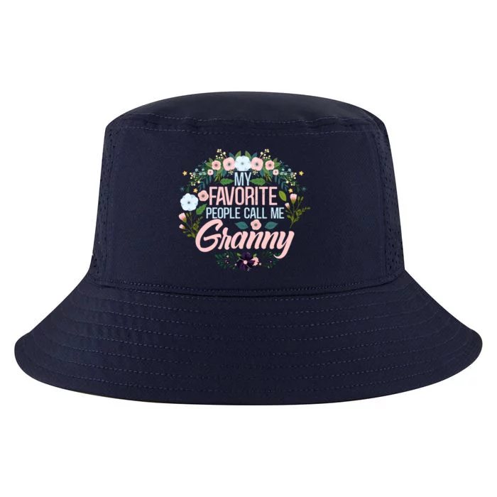 My Favorite People Call Me Granny Xmas Mom/grandma Gift Cool Comfort Performance Bucket Hat