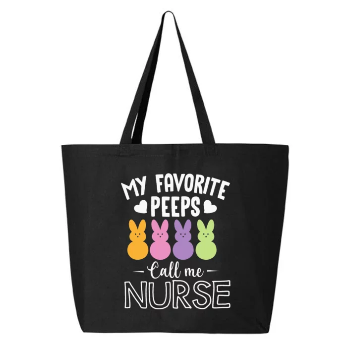 My Favorite Peeps Call Me Nurse Easter Gift 25L Jumbo Tote