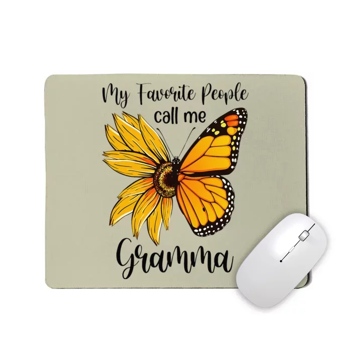 My Favorite People Call Me Gramma Mother's Day Gifts Mousepad