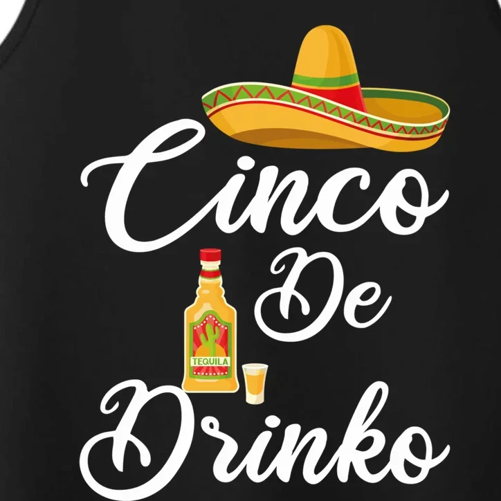 Mexican Fiesta Party Cinco De O De Mayo Gift Performance Tank