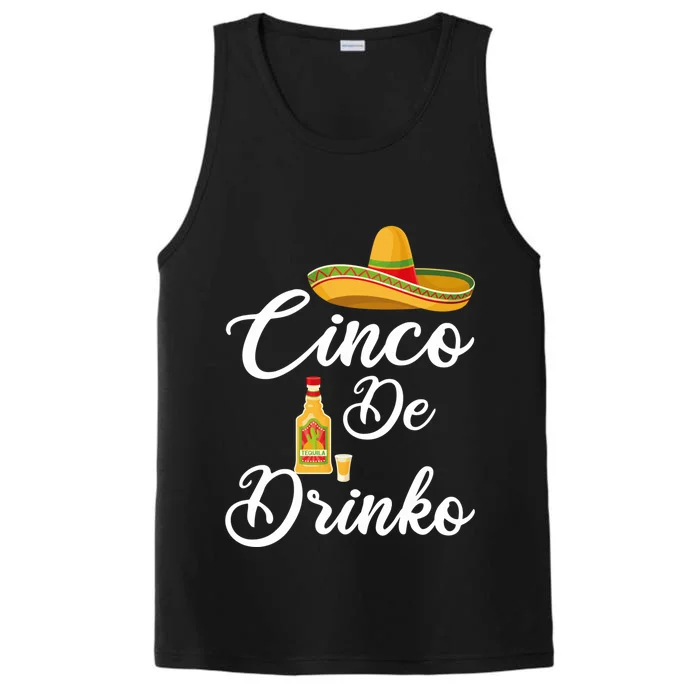 Mexican Fiesta Party Cinco De O De Mayo Gift Performance Tank