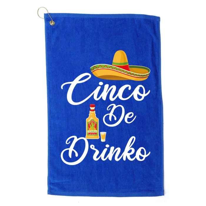 Mexican Fiesta Party Cinco De O De Mayo Gift Platinum Collection Golf Towel