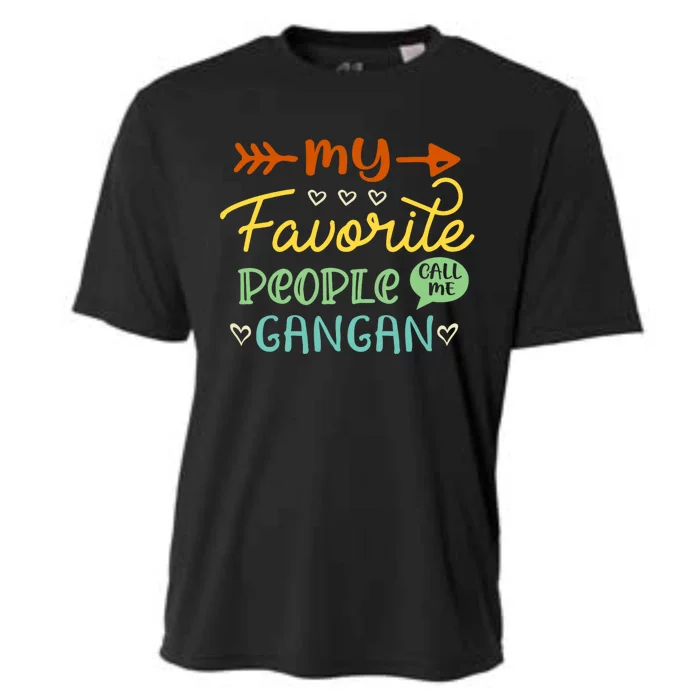 My Favorite People Call Me Gangan Cooling Performance Crew T-Shirt