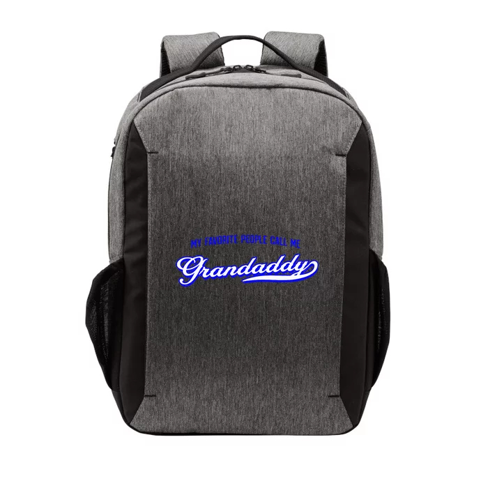 My Favorite People Call Me Grandaddy Gift For Men Vector Backpack