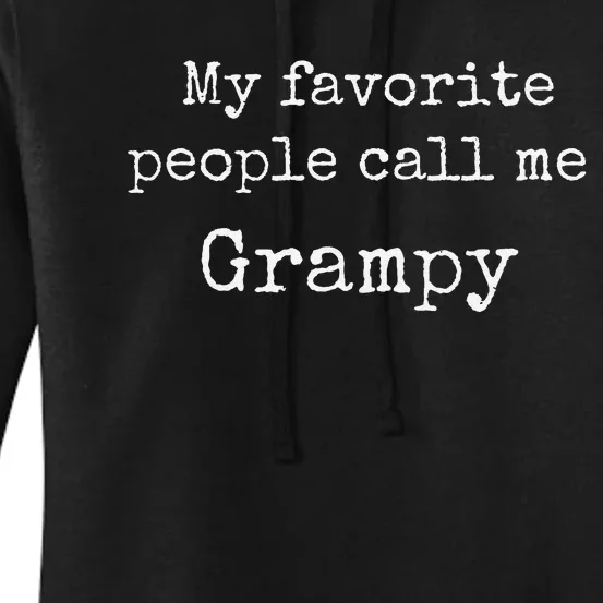 My Favorite People Call me Grampy Women's Pullover Hoodie