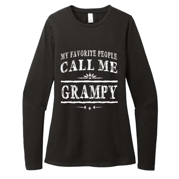 My Favorite People Call Me Grampy Womens CVC Long Sleeve Shirt