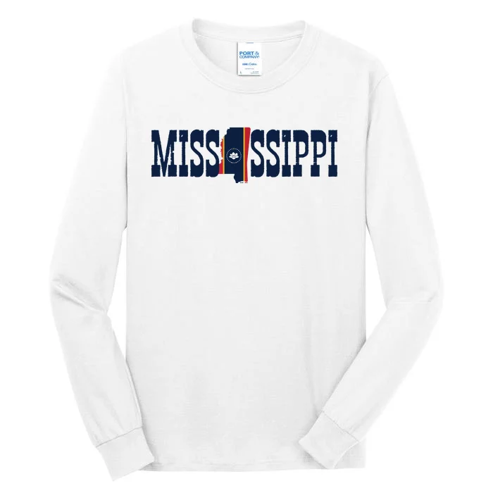 Mississippi Flag Pride For Mississippi Tall Long Sleeve T-Shirt