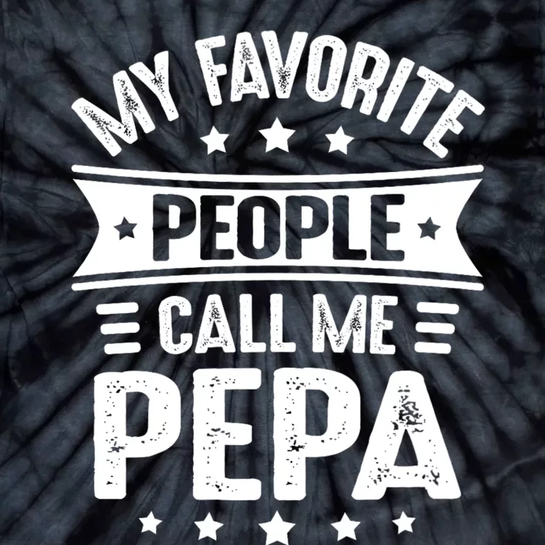 My Favorite People Call Me Pepa Tie-Dye T-Shirt