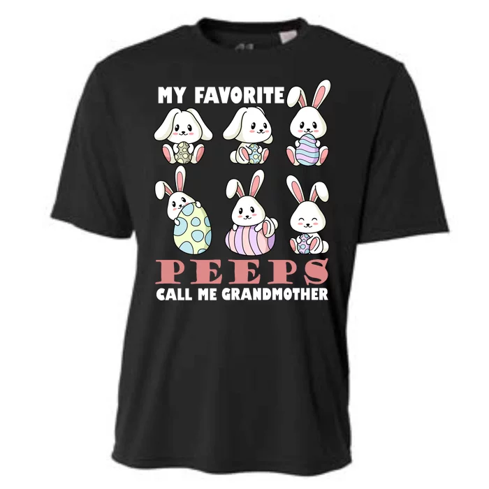 My Favorite Peeps Call Me Grandmother Cooling Performance Crew T-Shirt