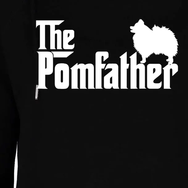 Mens Funny Pomeranian Father Dad The Pom Father Dog Lover TShirt Womens Funnel Neck Pullover Hood