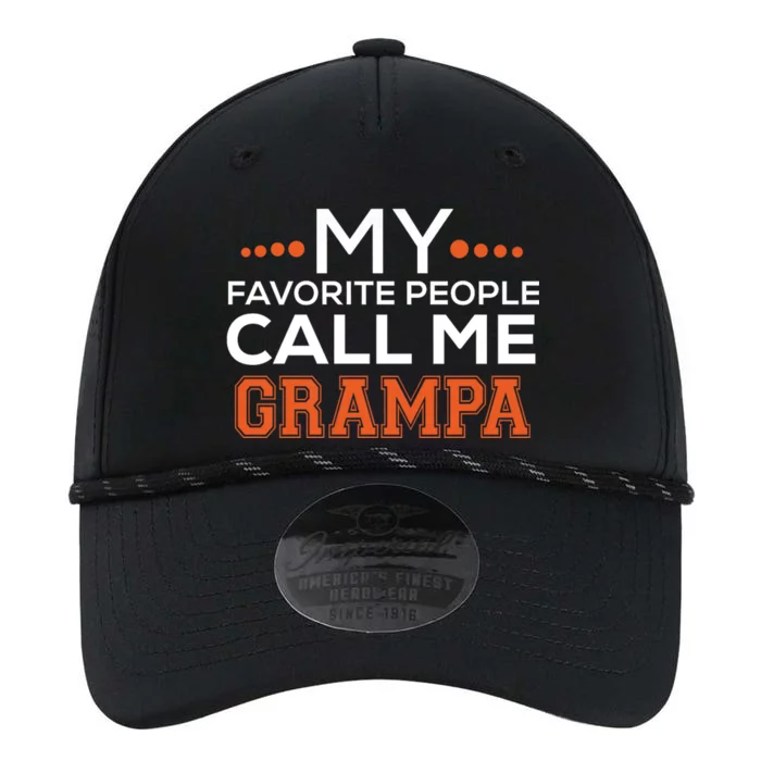 My Favorite People Call Me Grampa Performance The Dyno Cap