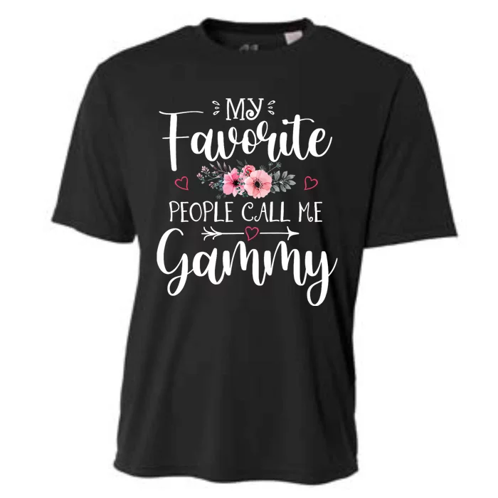 My Favorite People Call Me Gammy Cooling Performance Crew T-Shirt