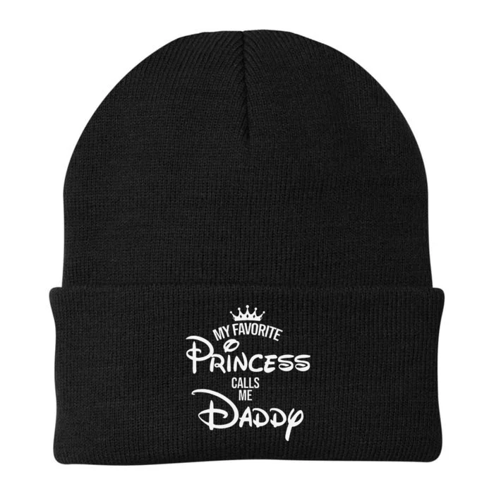 My Favorite Princess Calls Me Daddy Knit Cap Winter Beanie