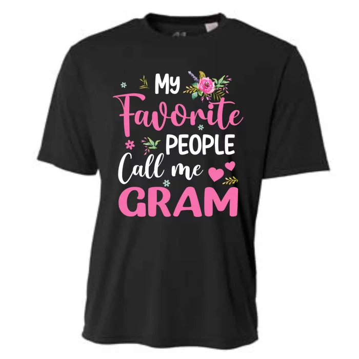 My Favorite People Call Me Gram Cooling Performance Crew T-Shirt